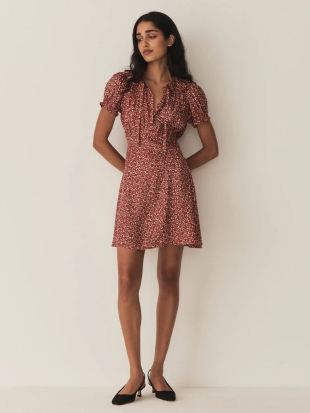DOEN Evienne Dress in Ameline Ditsy | Like New